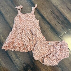 Rylee + Cru Gingham Dress